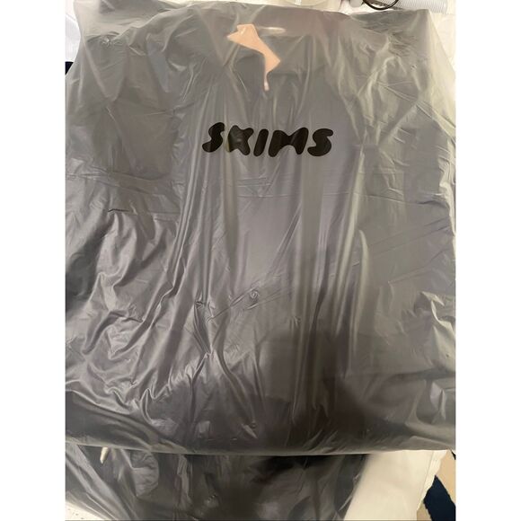 Skims Boyfriend Fleece Trench Coat NEW NWT - Picture 6 of 7